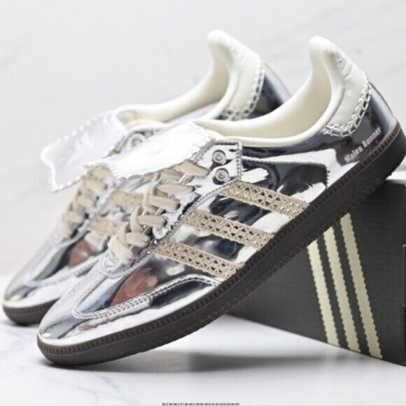 Adidas Samba Wales Bonner Silver sneakers - Picture 1 of 8